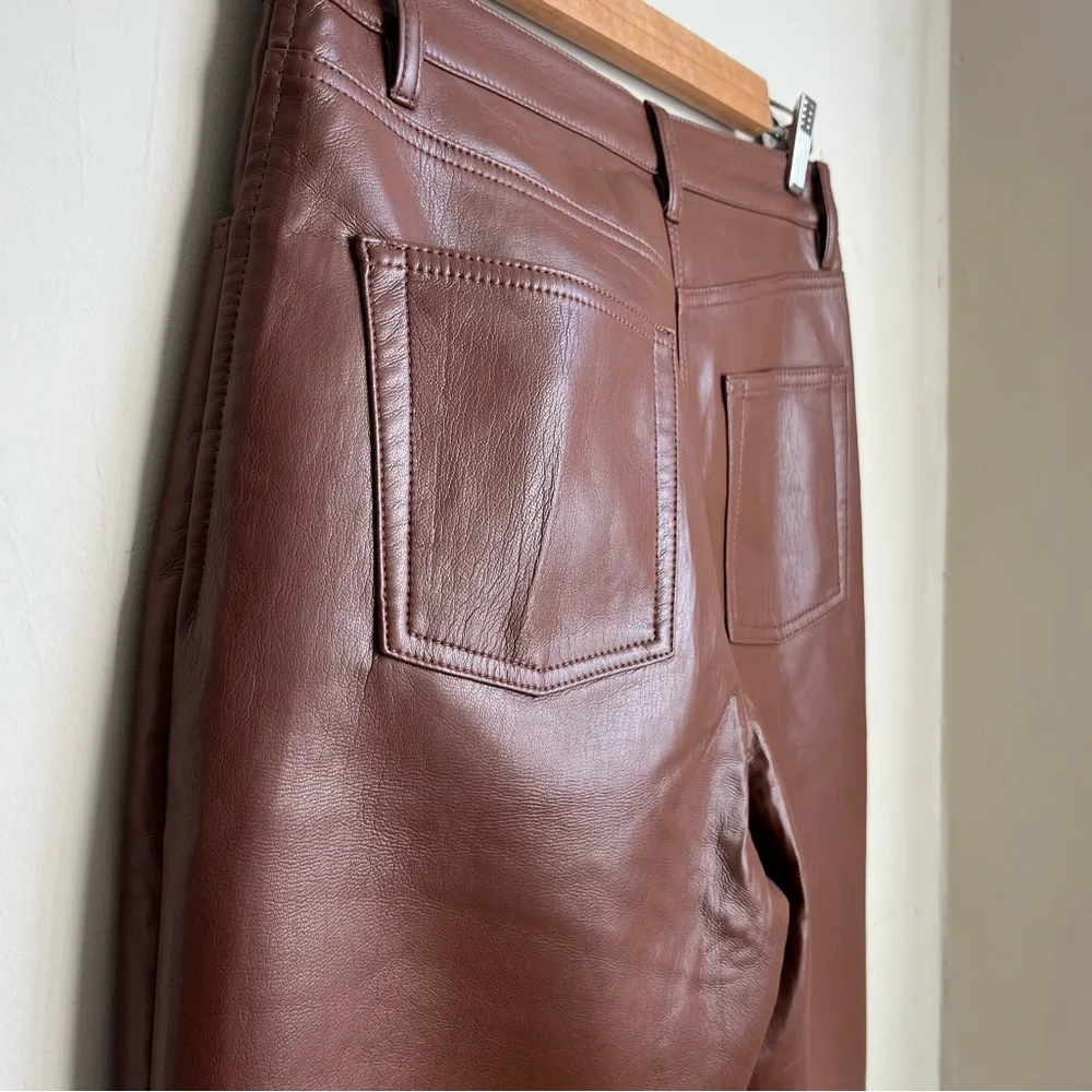 aritzia wilfred melina vegan leather pants - Picture 9 of 12